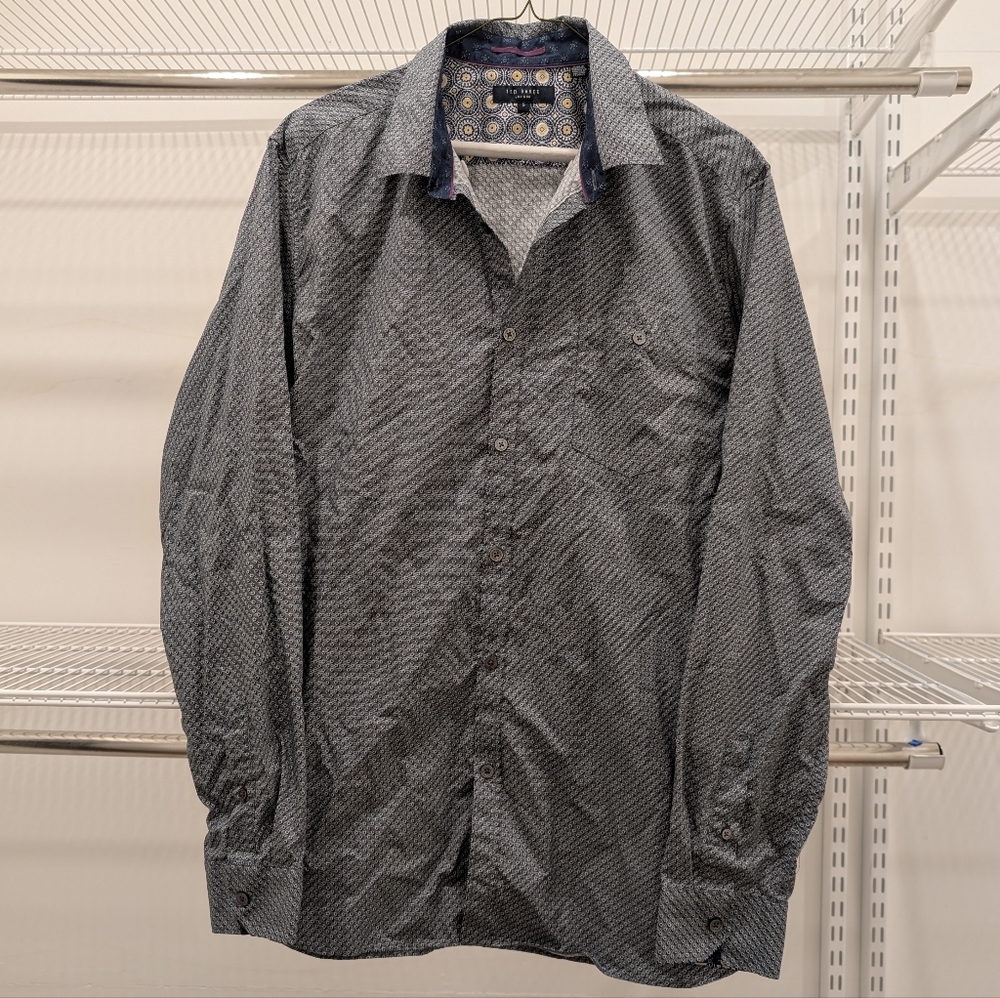Ted Baker Dot Button Down Shirt